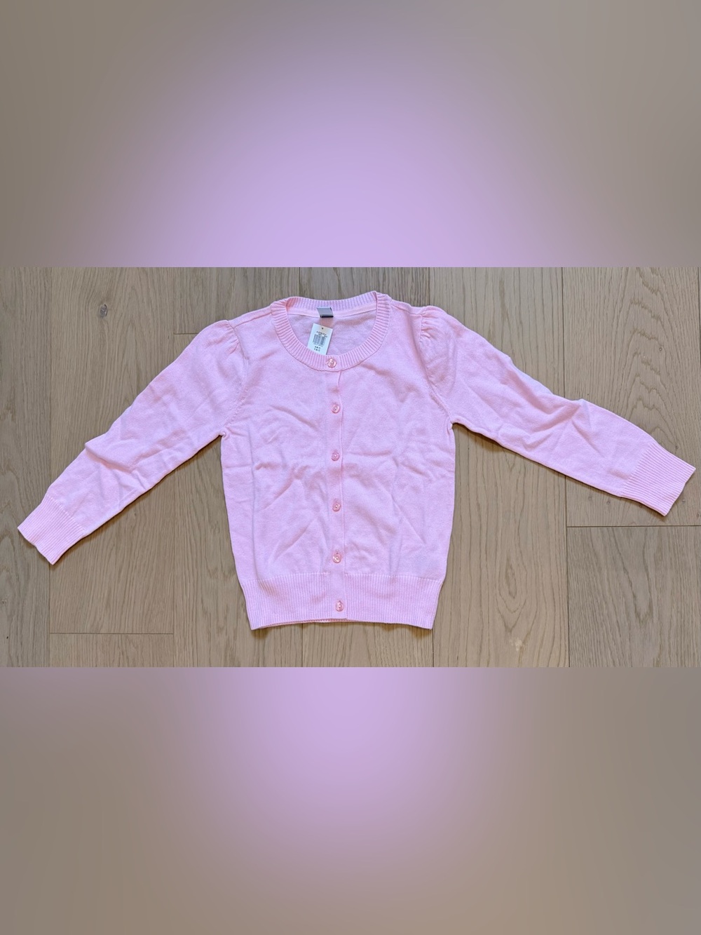 Old Navy Light Pink Girls Cardigan Sweater
